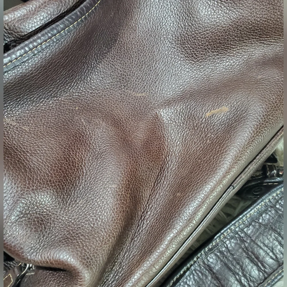 Allen Edmunds Leather Briefcase